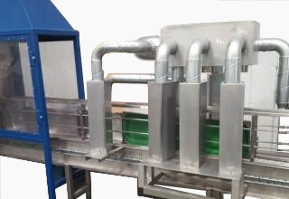 continuous tunnel washing for food and beverage industry